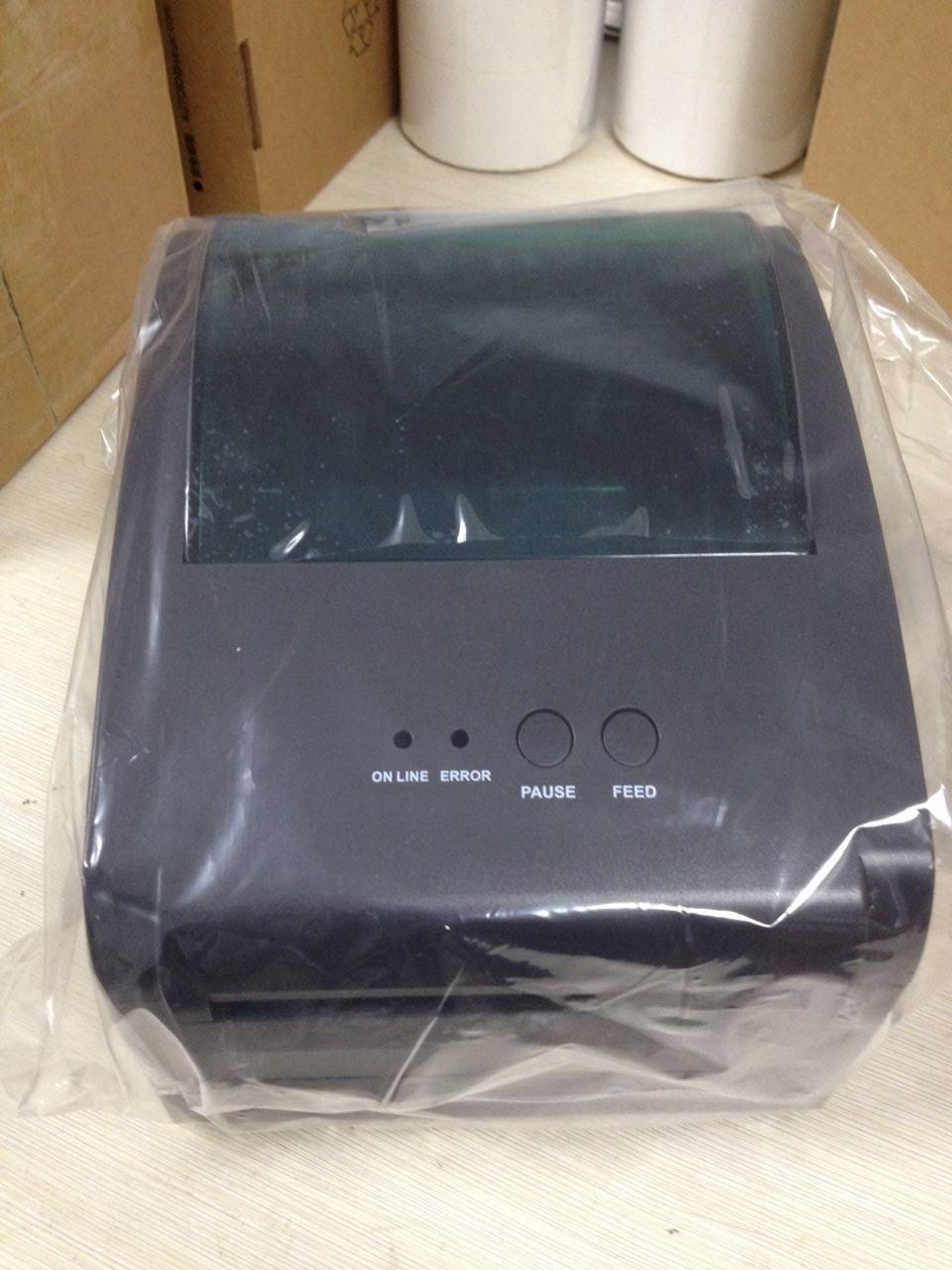 售出佳博熱敏打印機GP-1225D到廣州某醫療設備有限公司